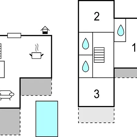 One-bedroom In Danilo Holiday home