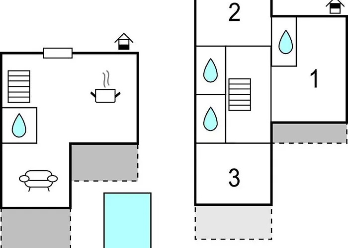 One-bedroom In Danilo בית נופש